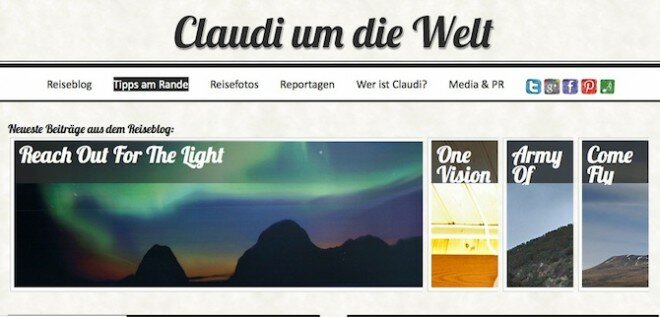 claudi um die welt